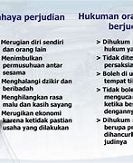 Apa Hukum Orang Berjudi